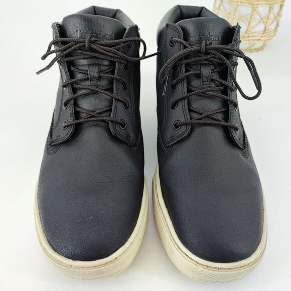 Timberland Men’s Cityroam Cupsole Black Leather Boot A1815 Size 10 - Picture 7 of 9